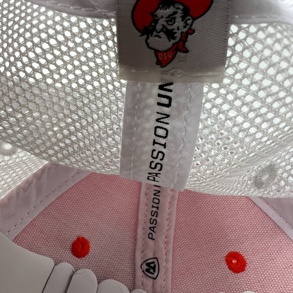 Top Of The World Oklahoma State Cowboys Mesh Snap Back Hat Orange & White Cap - Picture 11 of 13